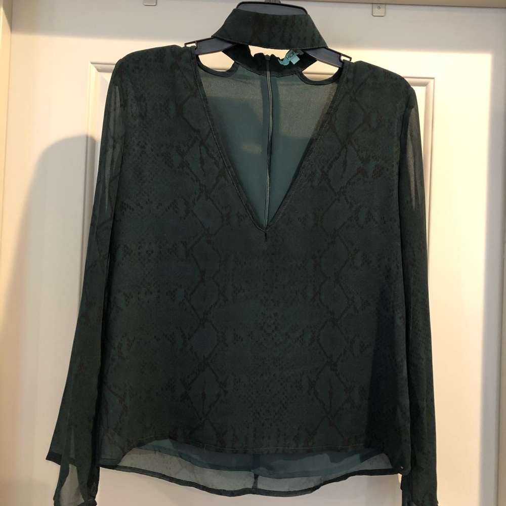 Snake Skin Top